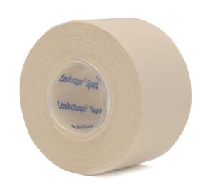Leukotape classic 3,75 cm x 10 meter wit per stuk verpakt bestel sporttape